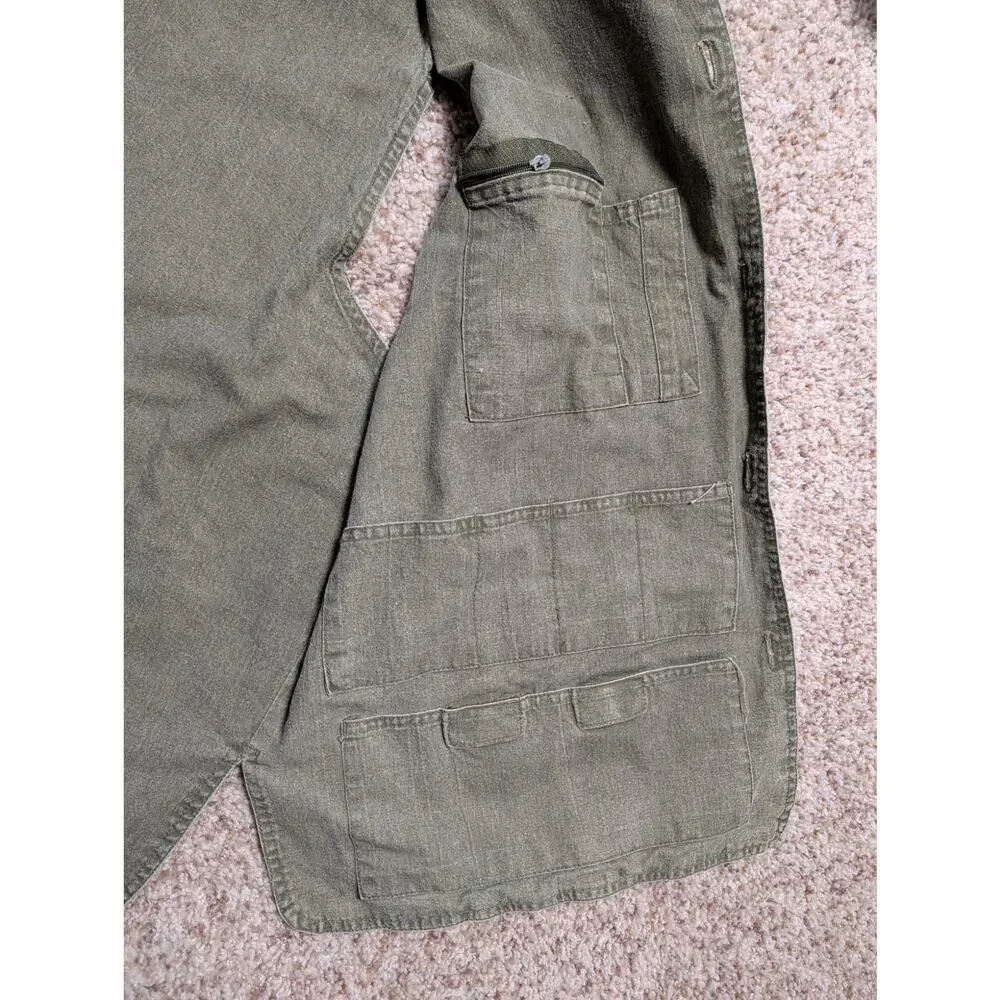 Vintage TRAIL DESIGNS Safari Hunting/Fishing Vest/Cargo Vest, Large - Picture 7 of 10